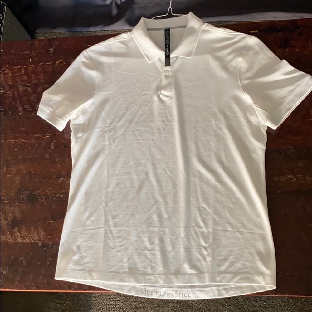 Lululemon polo shirt - white - XL